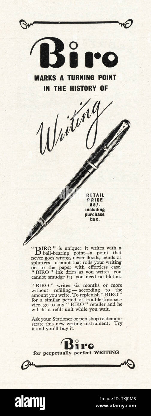 biro pens uk