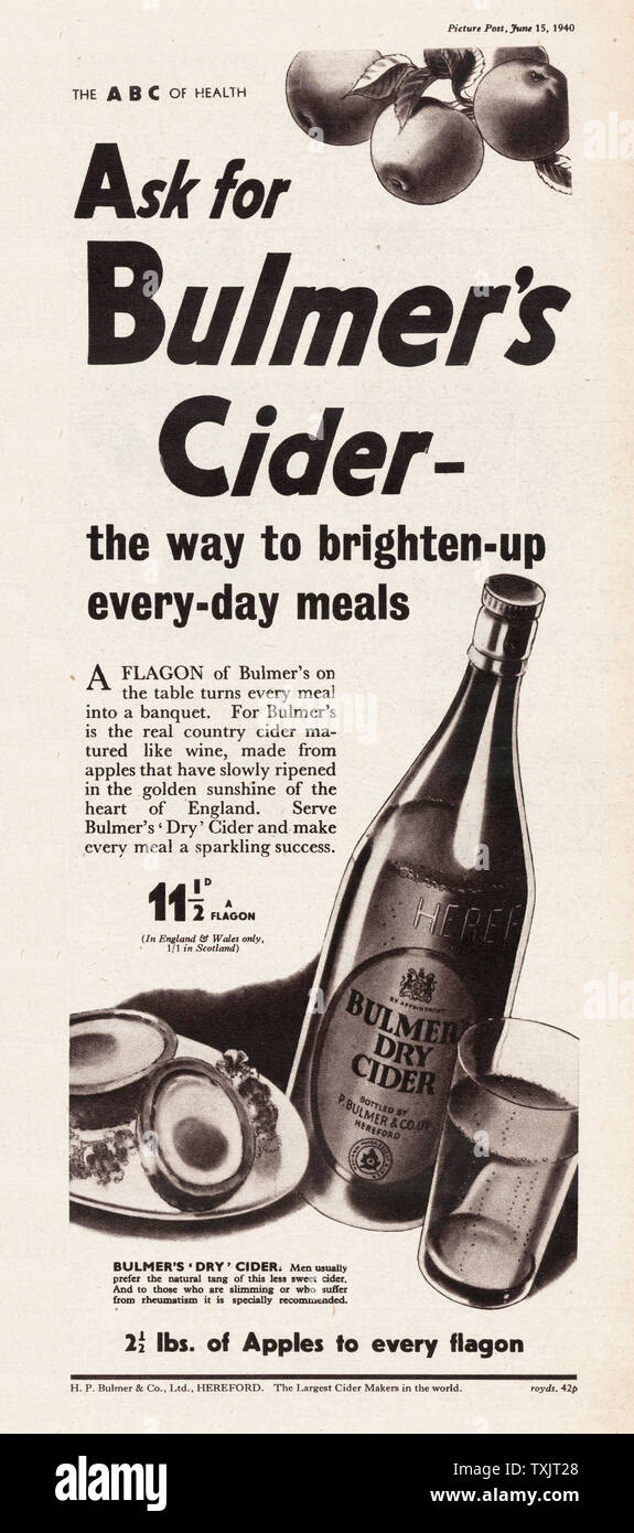 Bulmers hires stock photography and images Alamy