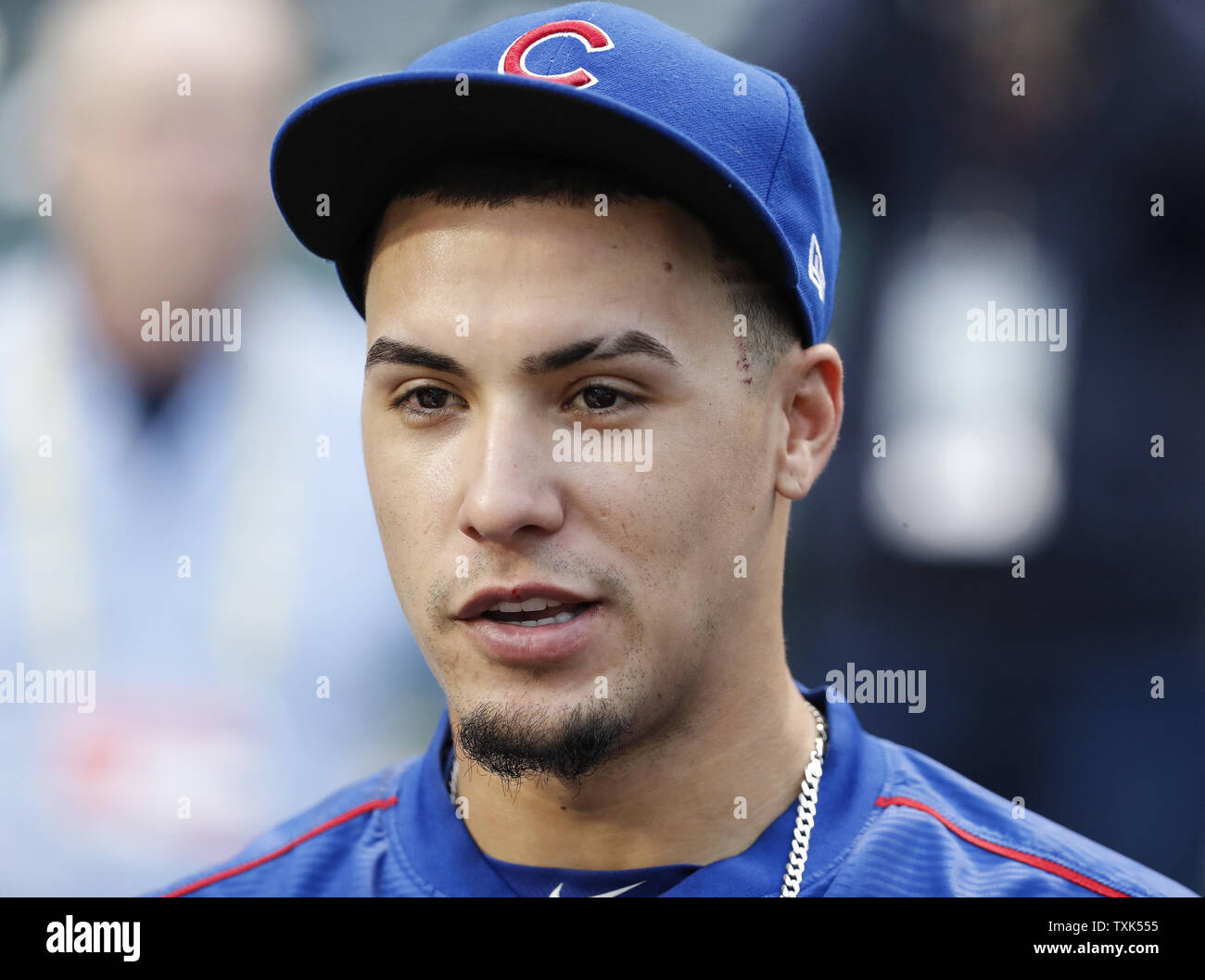 Chicago Cubs third baseman Javier Baez 