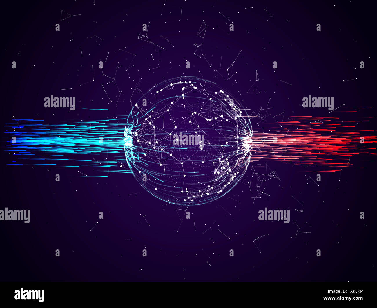 Big data intelligence network hi-res stock photography and images - Alamy