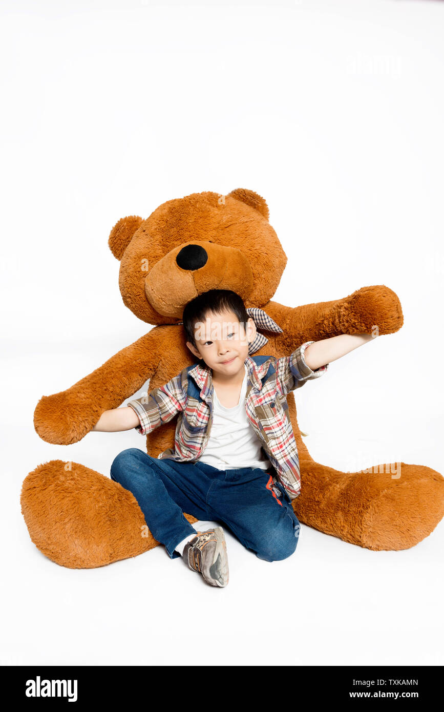 isolated naughty boy on white background Stock Photo - Alamy