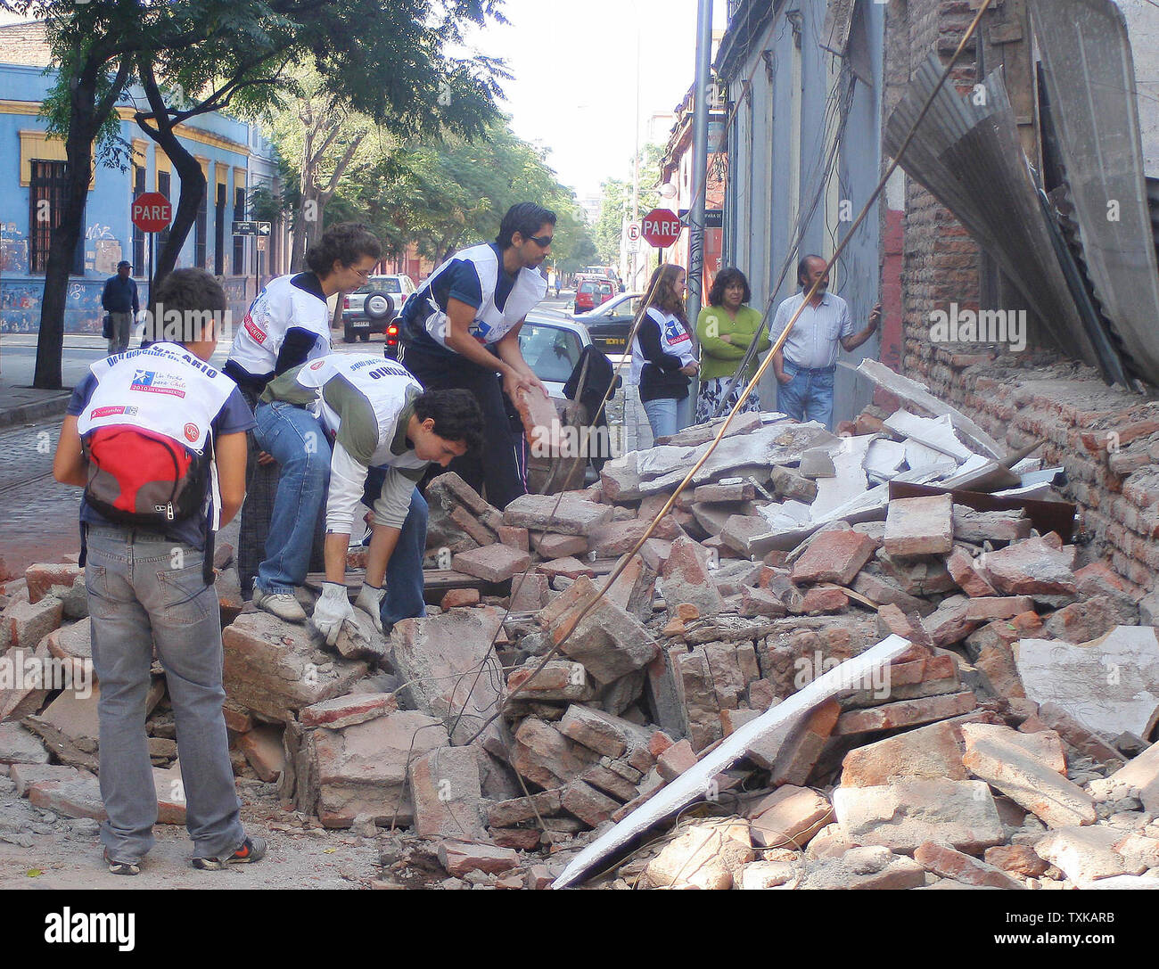 Chile earthquake 2010 hires stock photography and images Alamy