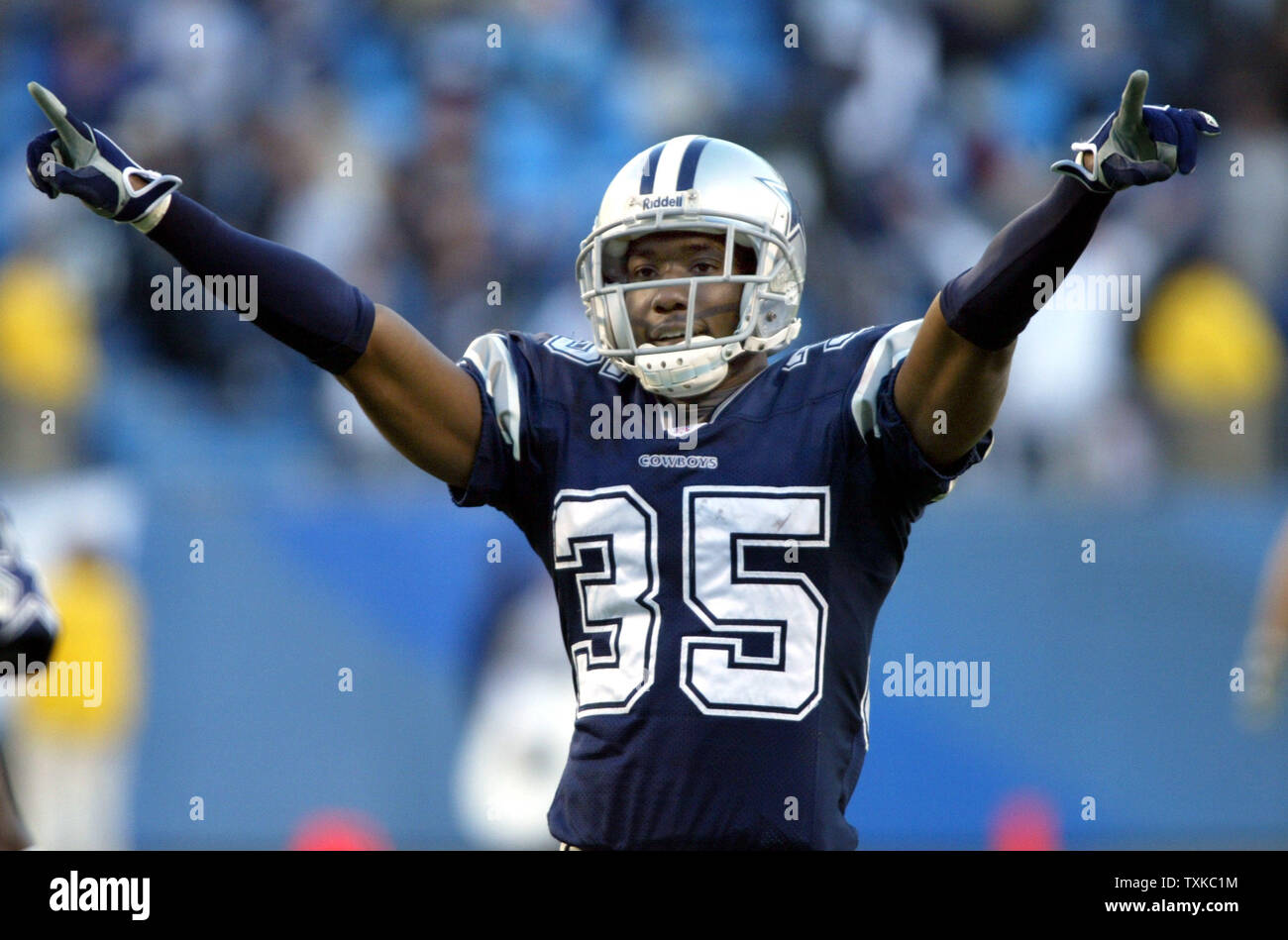 Jacquez Reeves Dallas Cowboys cornerback Jacques Reeves celebrates the Cowboys 24-20 ...