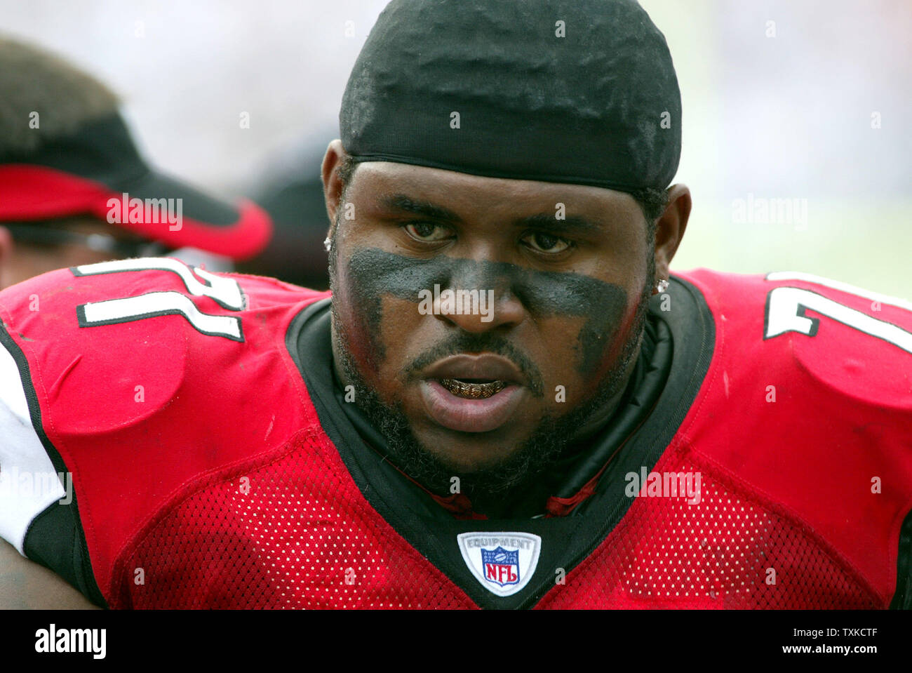 January 4, 2020: Buffalo Bills defensive tackle Corey Liuget (94) prior to  an NFL football playoff game between the Buffalo Bills and the Houston  Texans at NRG Stadium in Houston, TX. The