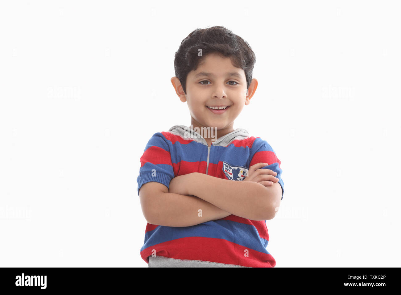 Portrait of an Indian boy smiling Stock Photo - Alamy