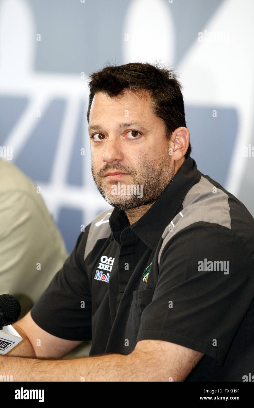 Tony Stewart during the NASCAR Sprint Cup Series Sprint Unlimited
