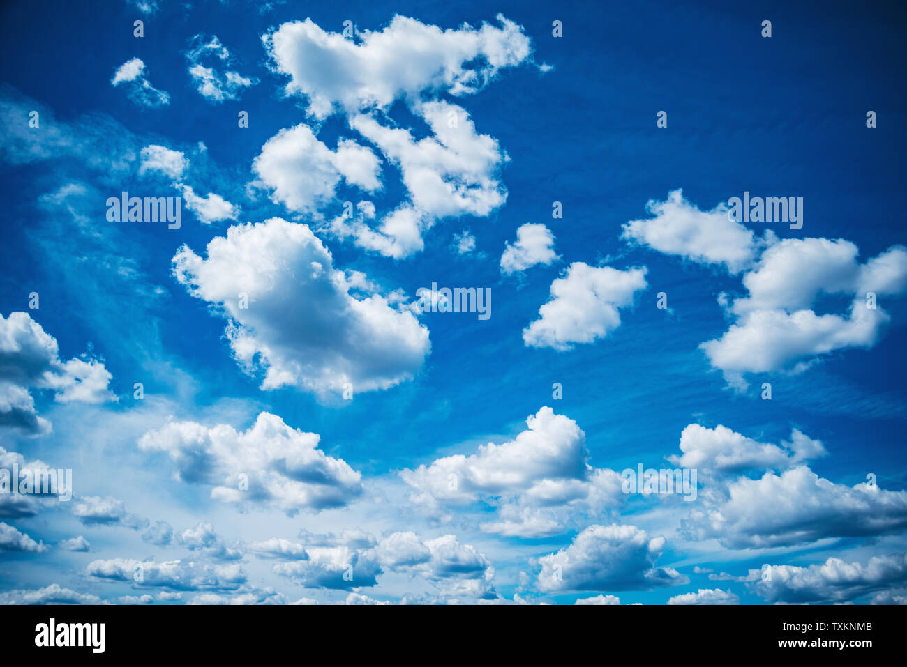 Amazing cloudscape on the sky at midday time Stock Photo - Alamy