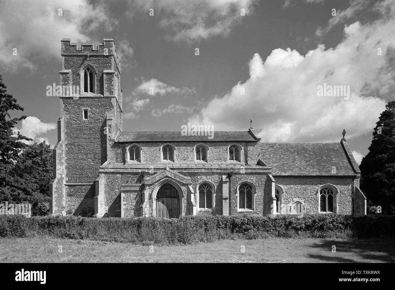 Church of St Mary Magdalene Hilton Cambridgeshire England Stock Photo