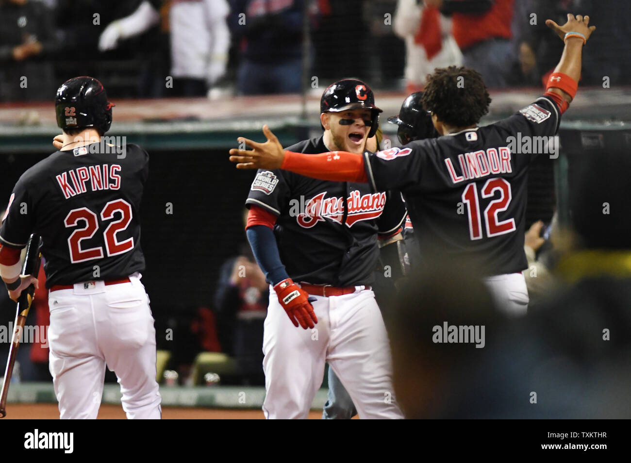 lindor world series jersey