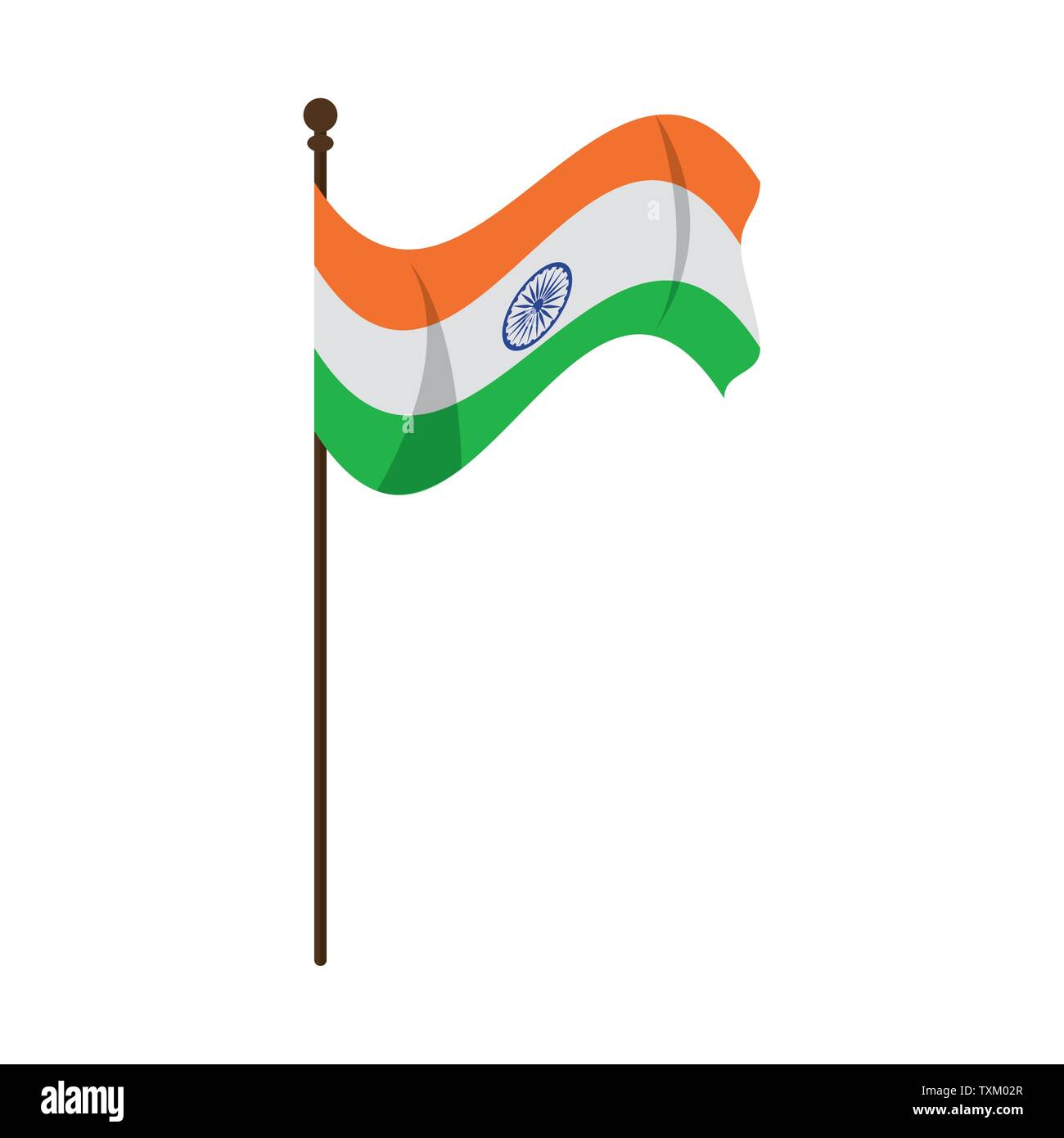 flag of india icon cartoon Stock Vector Image & Art - Alamy