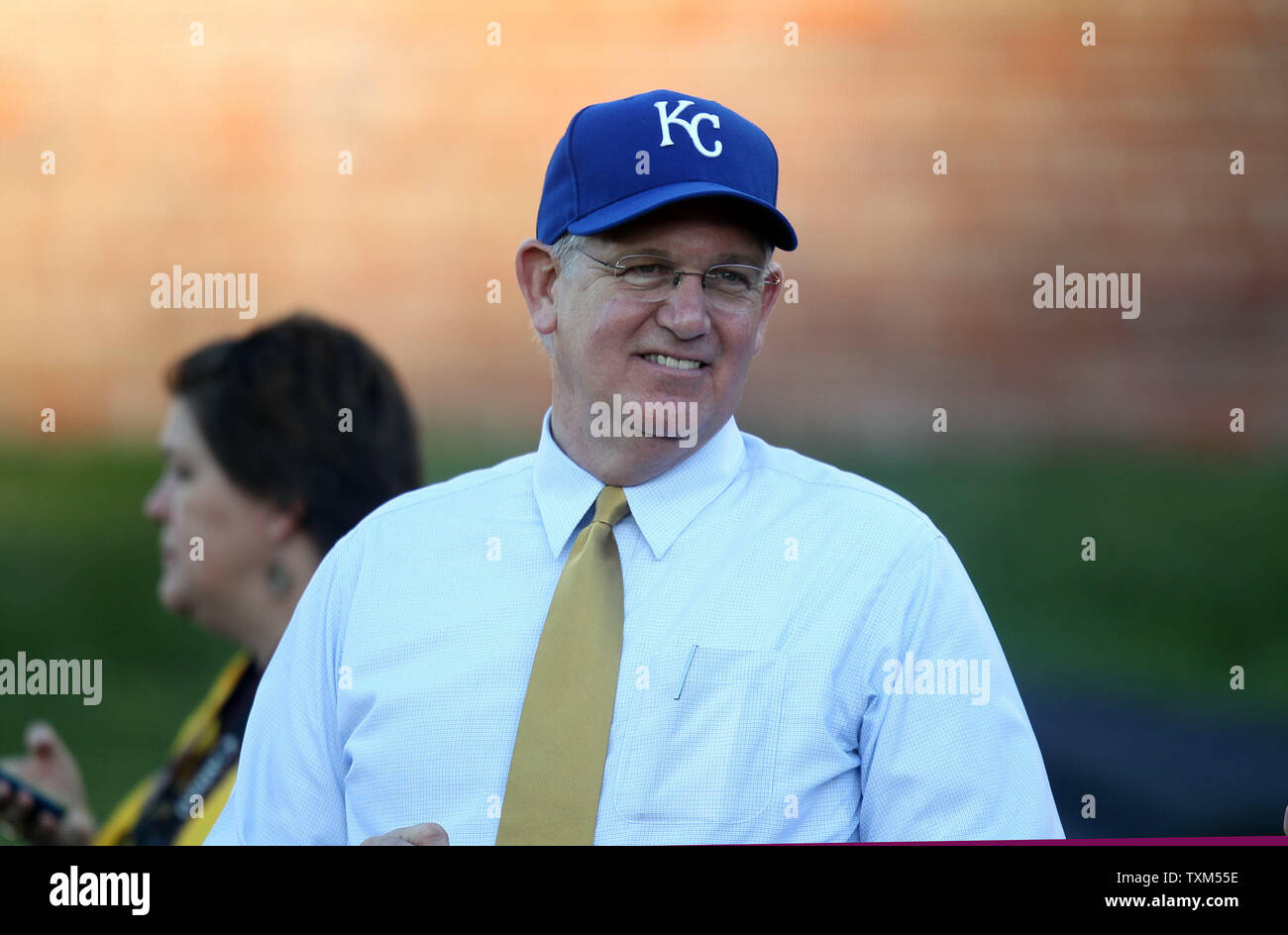 Missouri Governor Jay Nixon Watches The Missouri Tigers And The Vanderbilt Commadores Football Game Wearing A Kansas City Royals Baseballl Cap At Farout Field In Columbia Missouri On October 25 2014 Upi Bill
