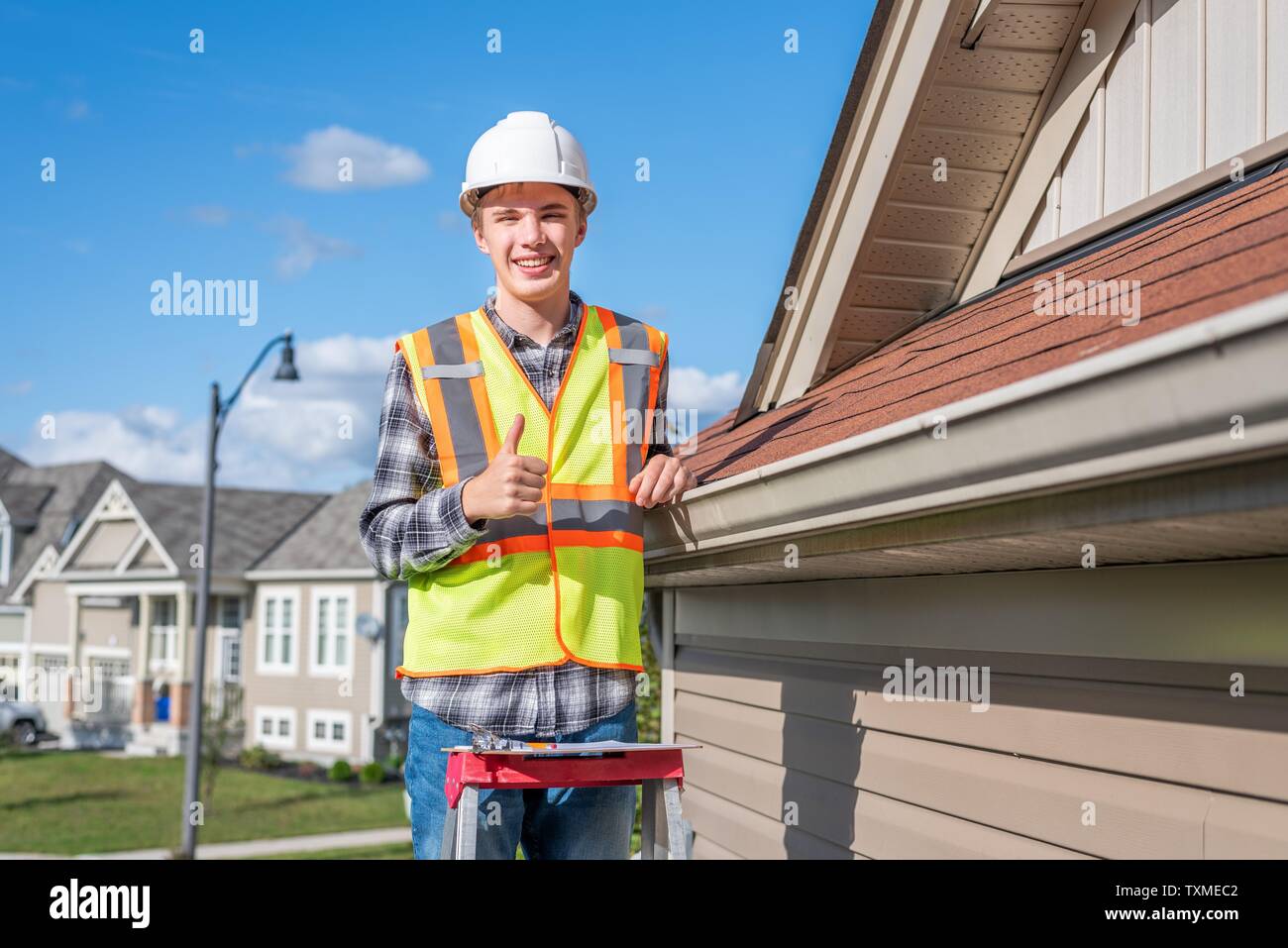 Home inspector hires stock photography and images Alamy
