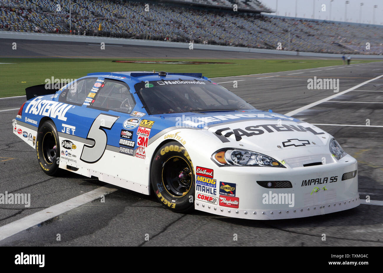 Dale Earnhardt Jr Drives Into The Garage After Qualifying 7th For