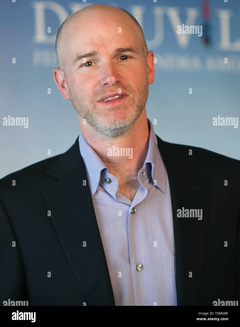 Director David Hollander arrives at a photocall for the film 'Personal Effects' during the 35th American Film Festival of Deauville in Deauville, France on September 7, 2009.    UPI/David Silpa Stock Photo