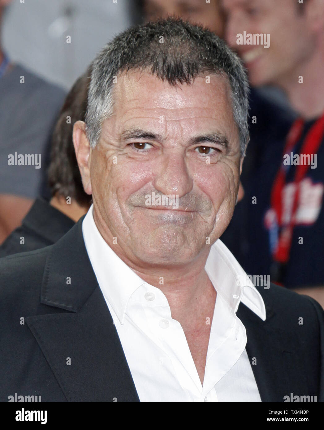 Writer Jean-Marie Bigard arrives on the red carpet before a screening of film 'Like Dandelion Dust' during the 35th American Film Festival of Deauville in Deauville, France on September 7, 2009.    UPI/David Silpa Stock Photo