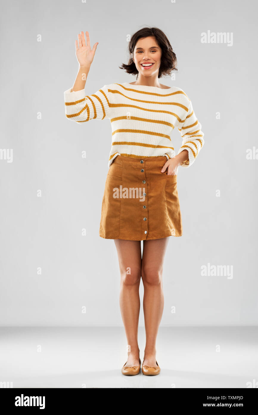 Short skirt hi hi-res stock photography and images - Alamy
