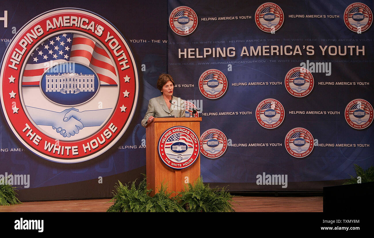 Conference August 4th Keynoted By >> First Lady Laura Bush Keynote Stock Photos First Lady Laura Bush Conference August 4th Keynoted By >> First Lady Laura Bush Keynote Stock Photos First Lady Laura Bush