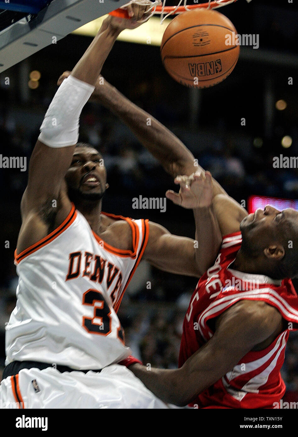 Houston Rockets Center Dikembe Mutombo High Resolution Stock Photography And Images Alamy