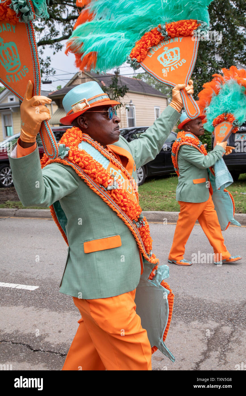 New Orleans, Louisiana The Pigeon Town Steppers join the Circle of