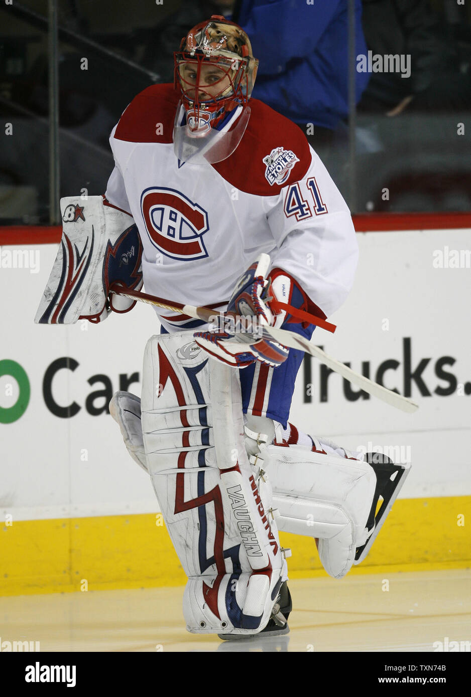 Jaroslav Halak Canadiens — Game Worn Goalie Jerseys
