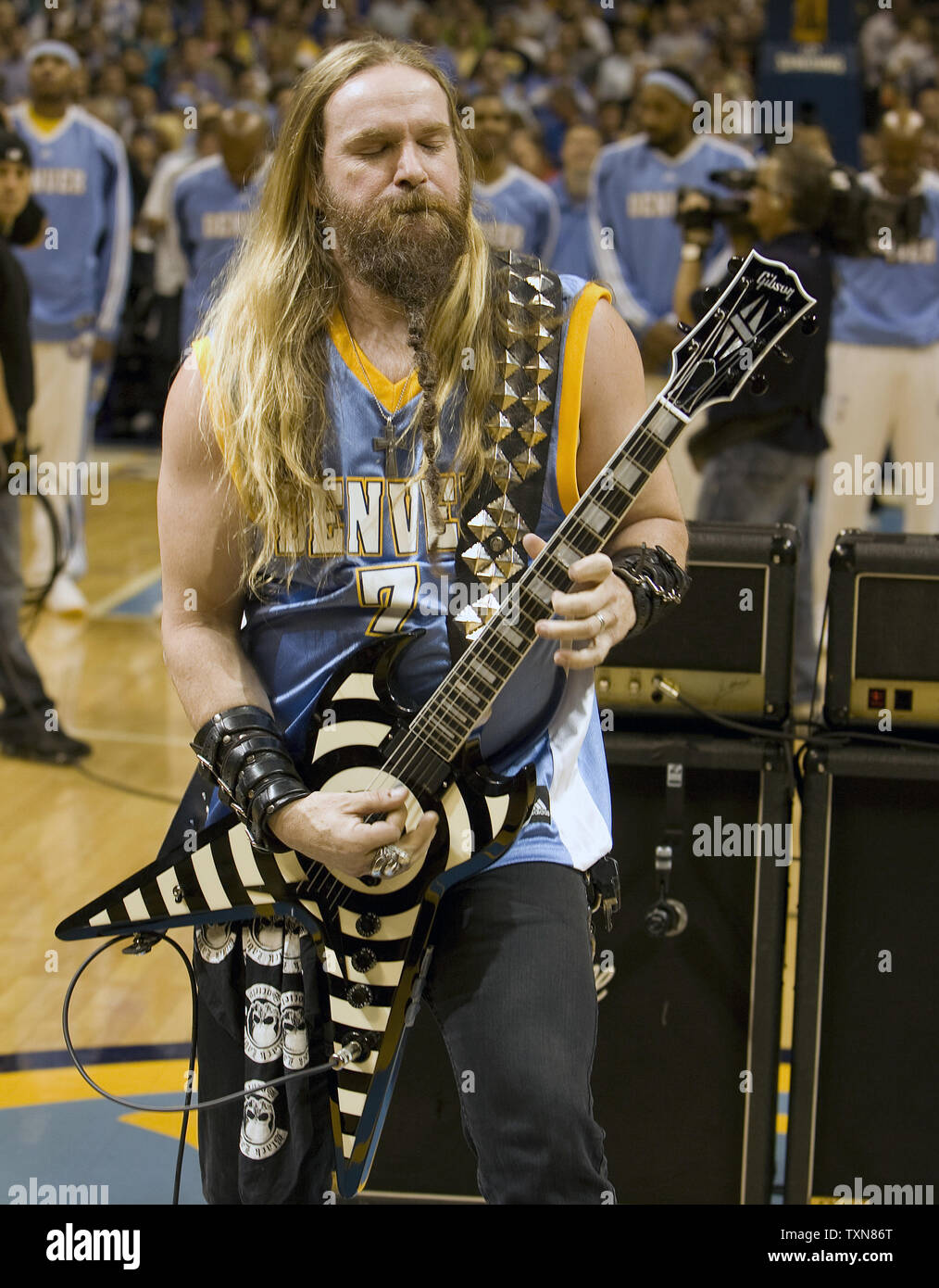 Zakk Wylde Of Black Label Society At The Posthumoustly Induction