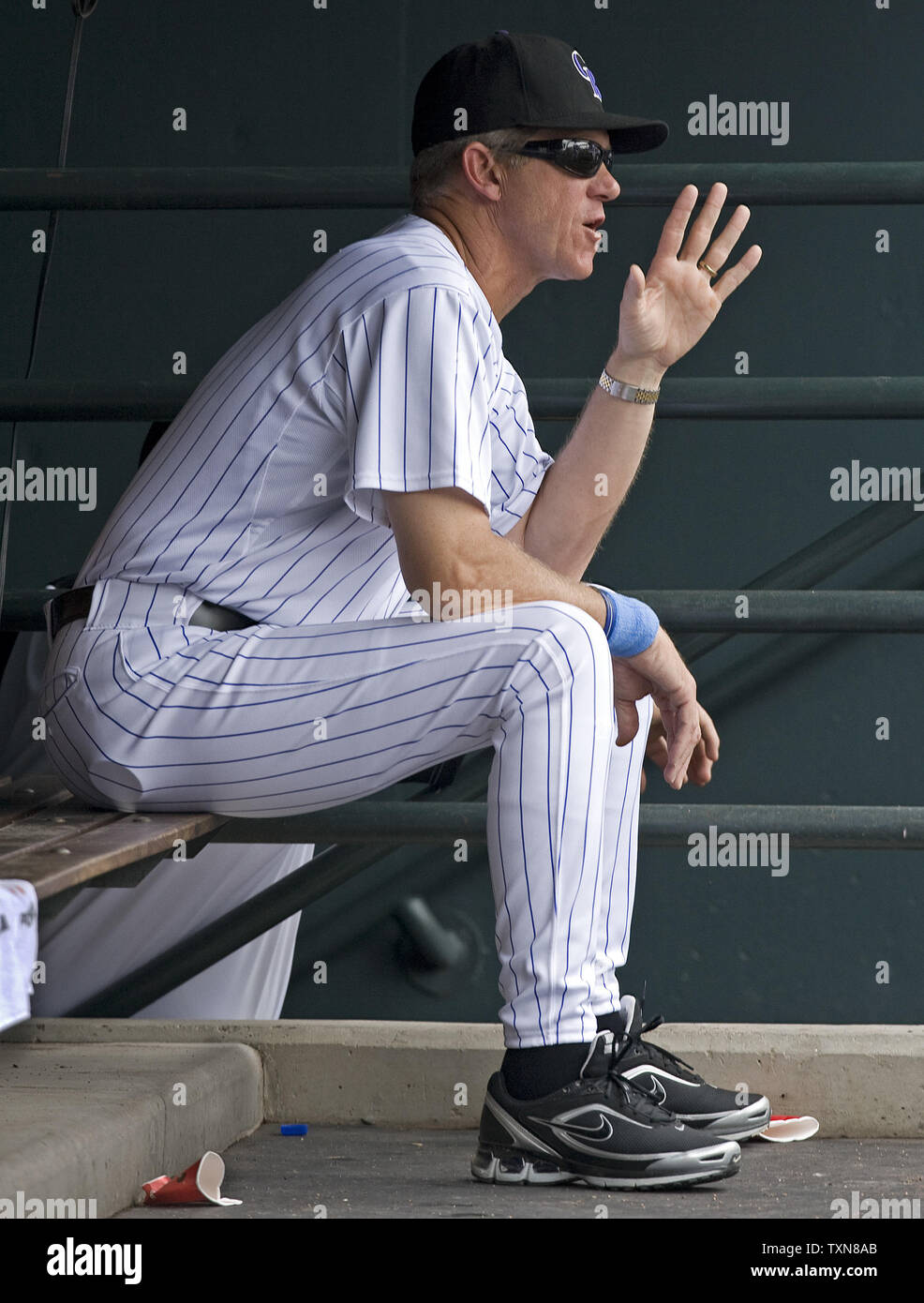 https://c8.alamy.com/comp/TXN8AB/colorado-rockies-manager-jim-tracy-relays-instructions-during-the-fifth-inning-against-the-pittsburgh-pirates-at-coors-field-in-denver-on-june-21-2009-colorado-beat-pittsburgh-5-4-the-rockies-have-won-16-of-their-last-17-games-upi-photogary-c-caskey-TXN8AB.jpg