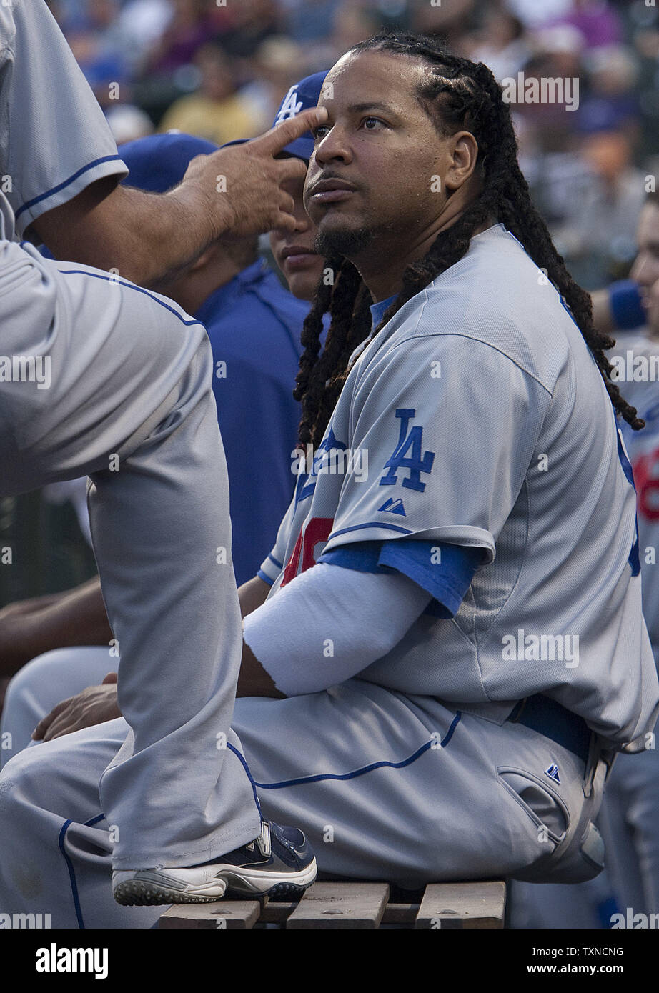 Manny ramirez russell martin los hi-res stock photography and