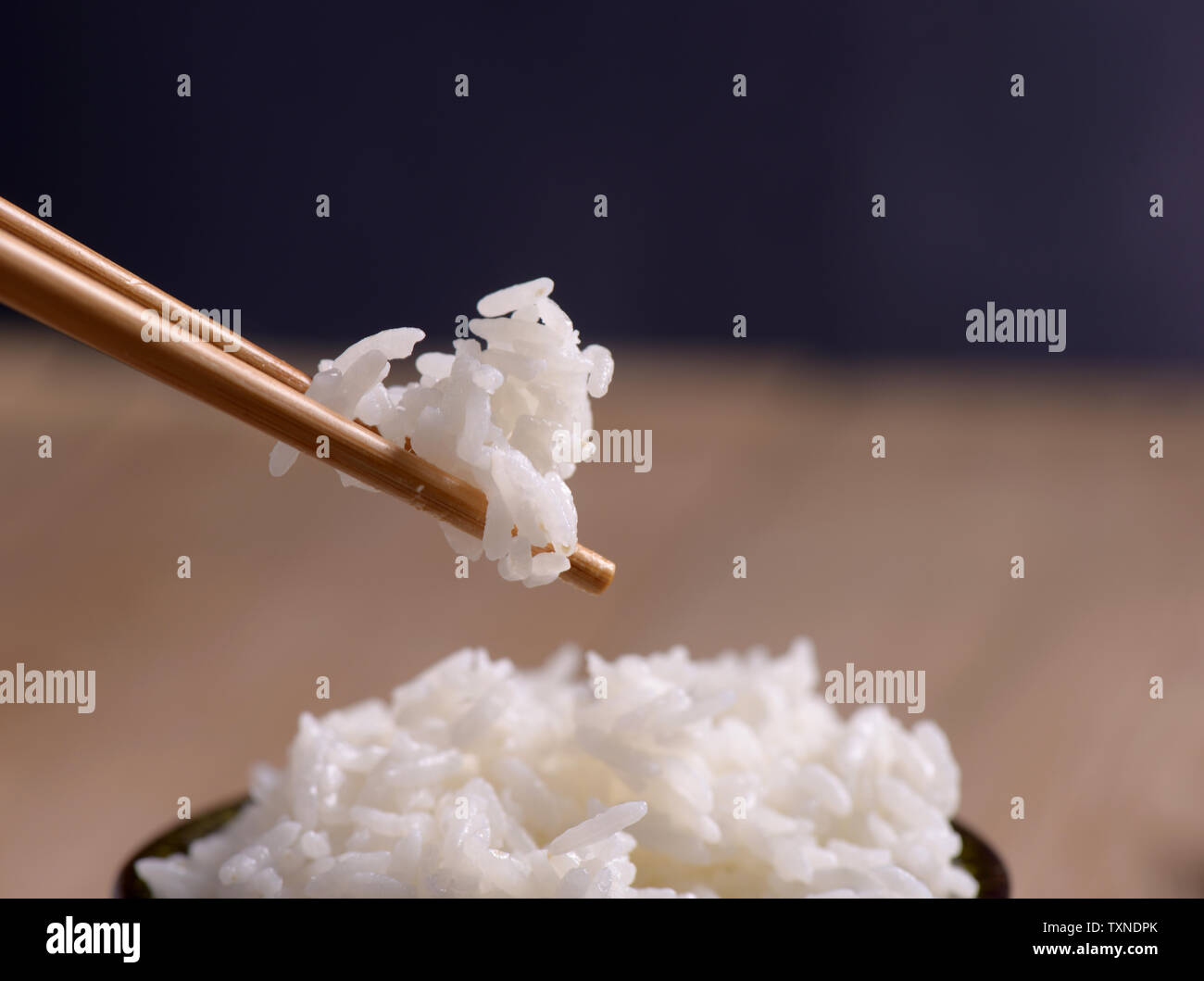 Rice long grain fragrance Northeast rice Stock Photo Alamy