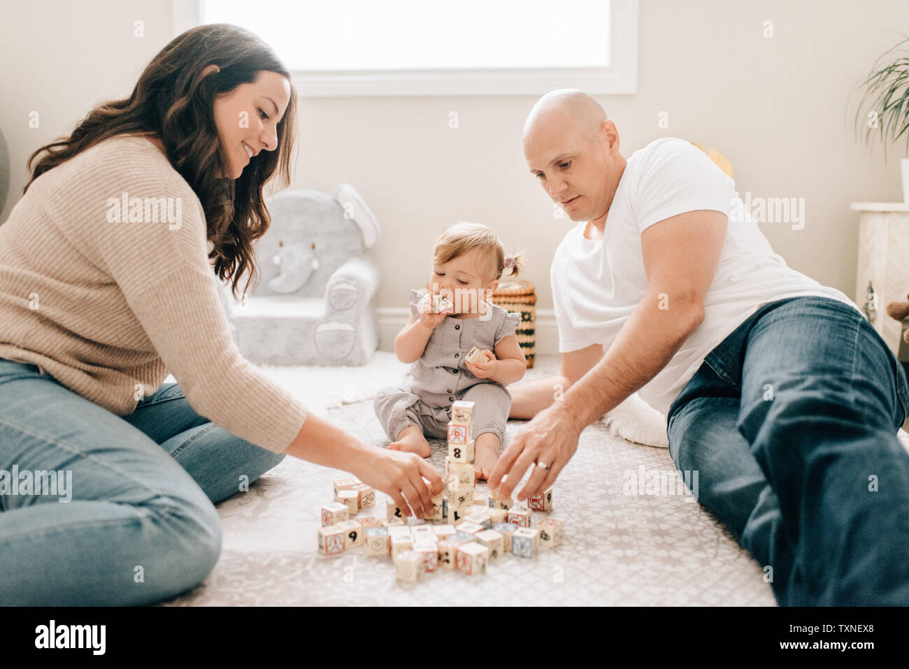 Nursery blocks hi-res stock photography and images - Alamy