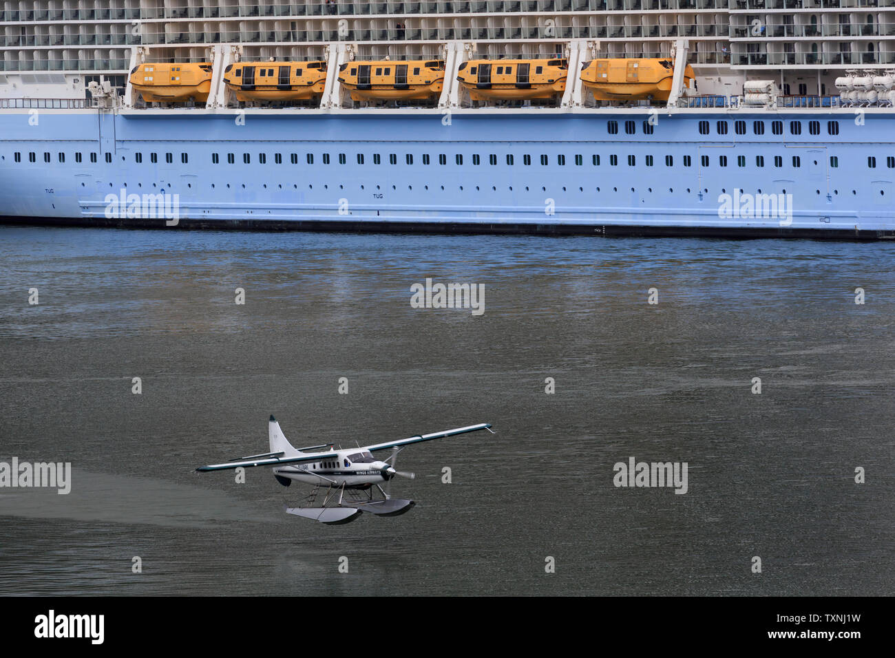 Float plane, Juneau, Alaska, USA Stock Photo Alamy