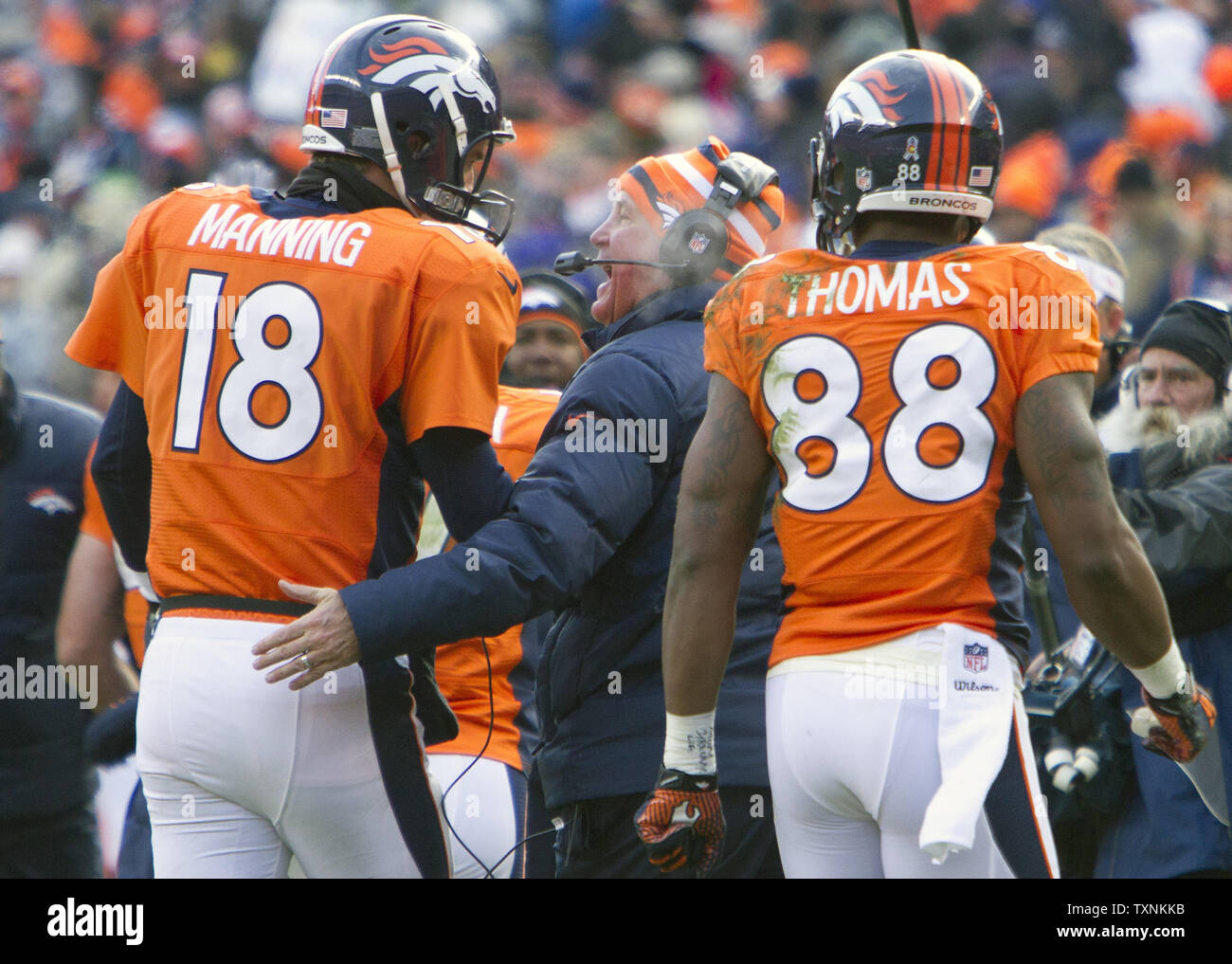 Denver Broncos Peyton Manning Ravens