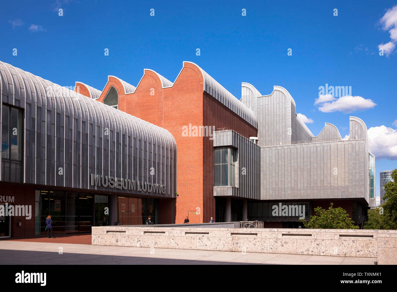 Germany, Cologne, the Museum Ludwig.  Deutschland, Koeln, das Museum Ludwig. Stock Photo