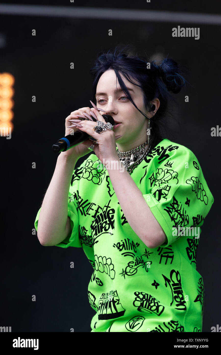 Billy Eilish performs BBC Radio 1 Big Weekend Featuring Billy Eilish