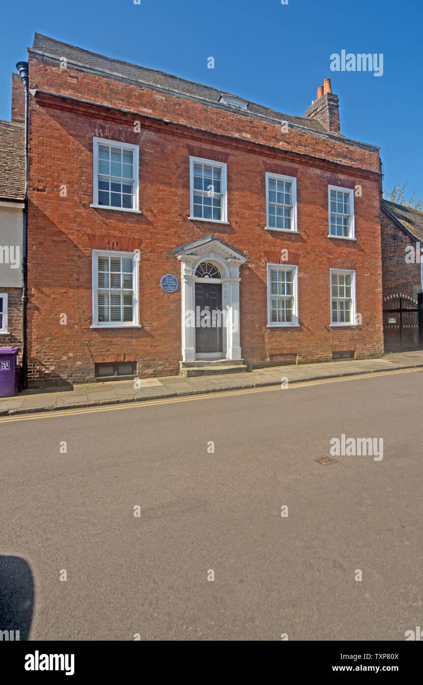 Hitchin Hertfordshire House Stock Photo Alamy