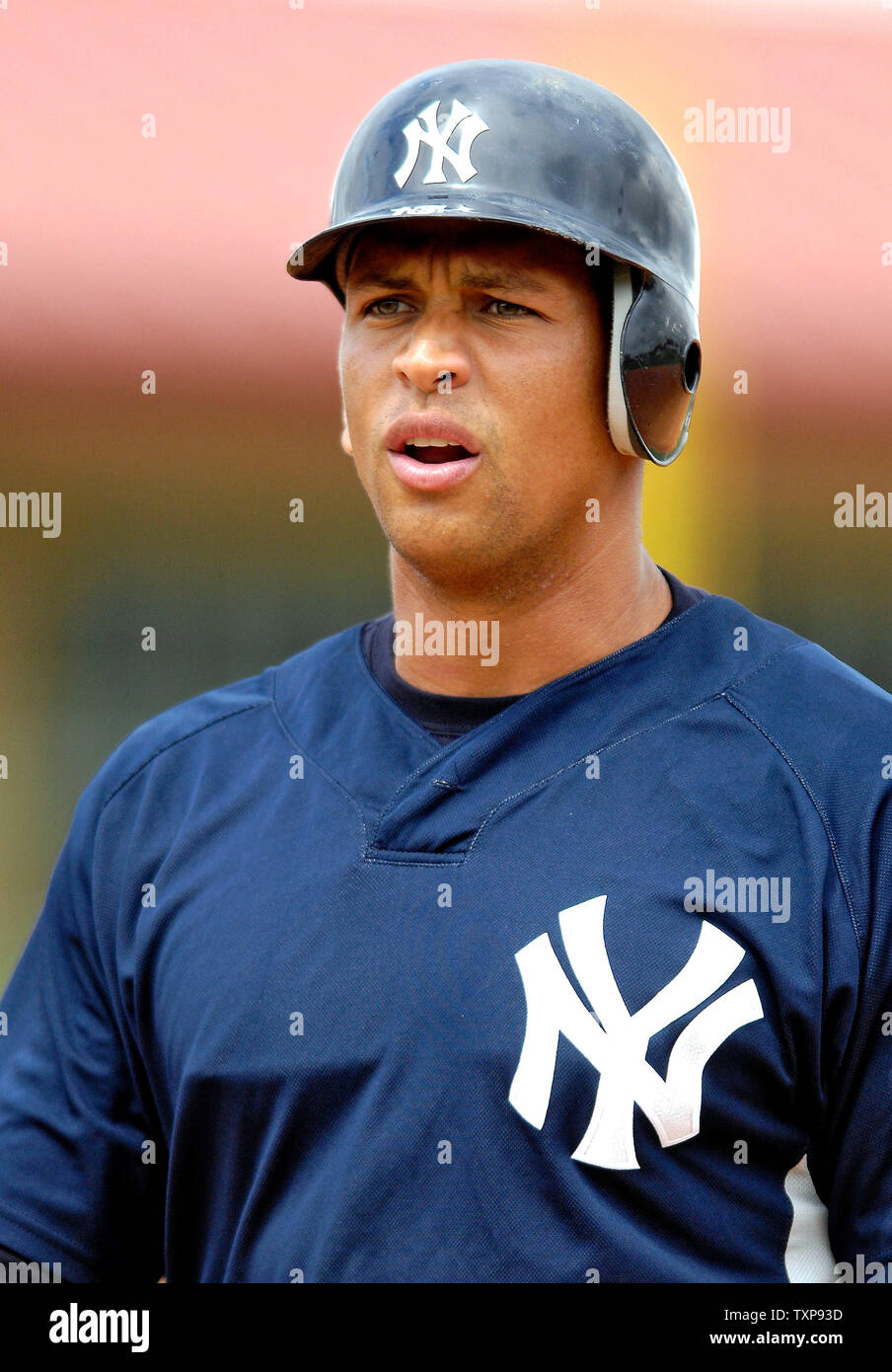 New york yankees alex rodriguez back hi-res stock photography and images -  Alamy