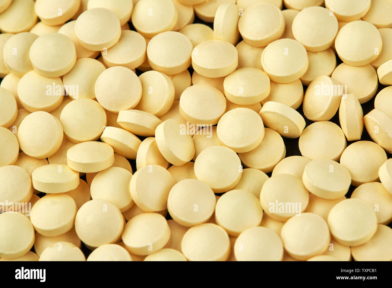 Aspirin pill yellow hires stock photography and images Alamy