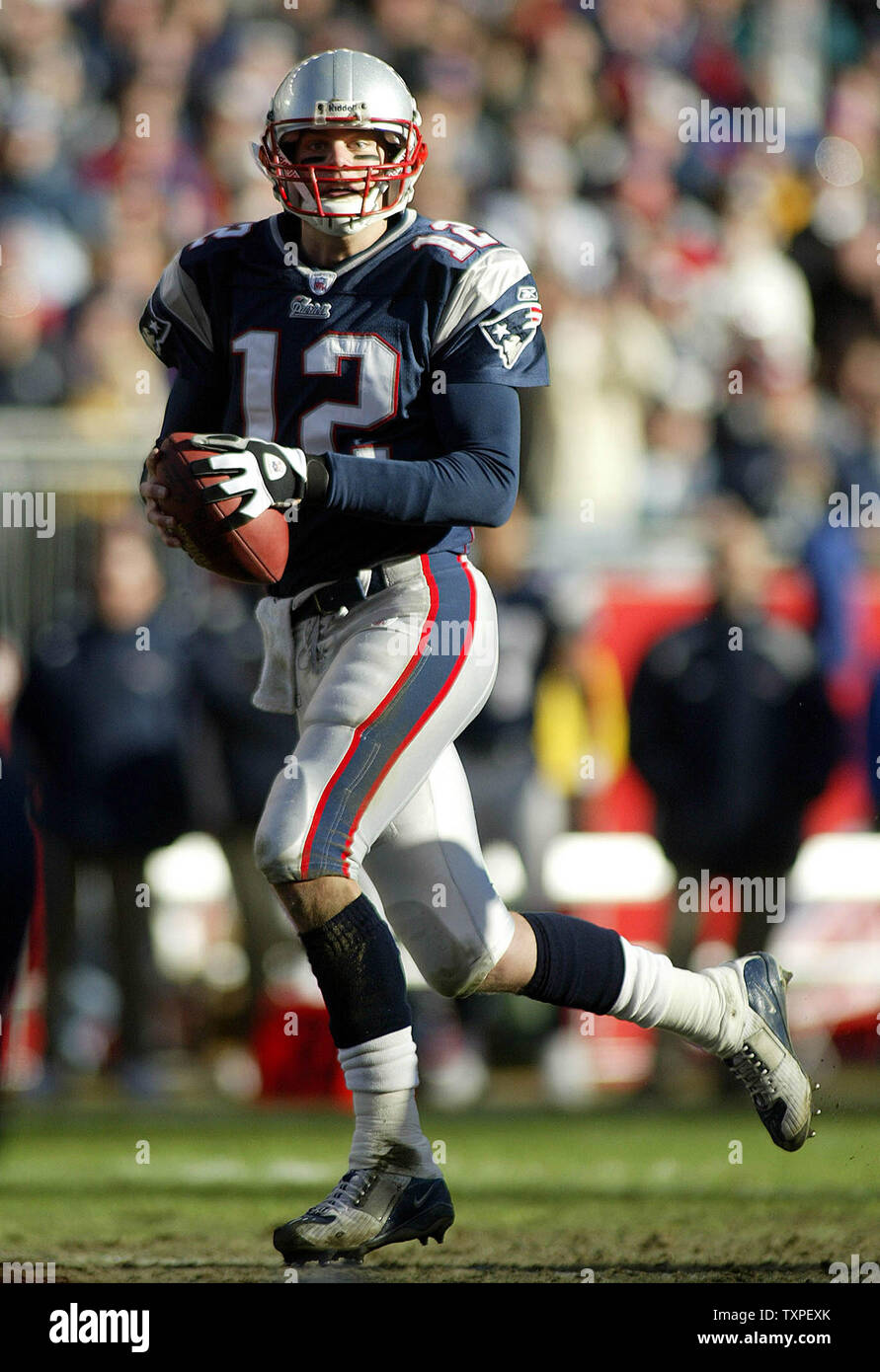 Brady 12 NFL ウニフォーム Tom Brady 2003 New England Patriots Super Bowl Champs Team