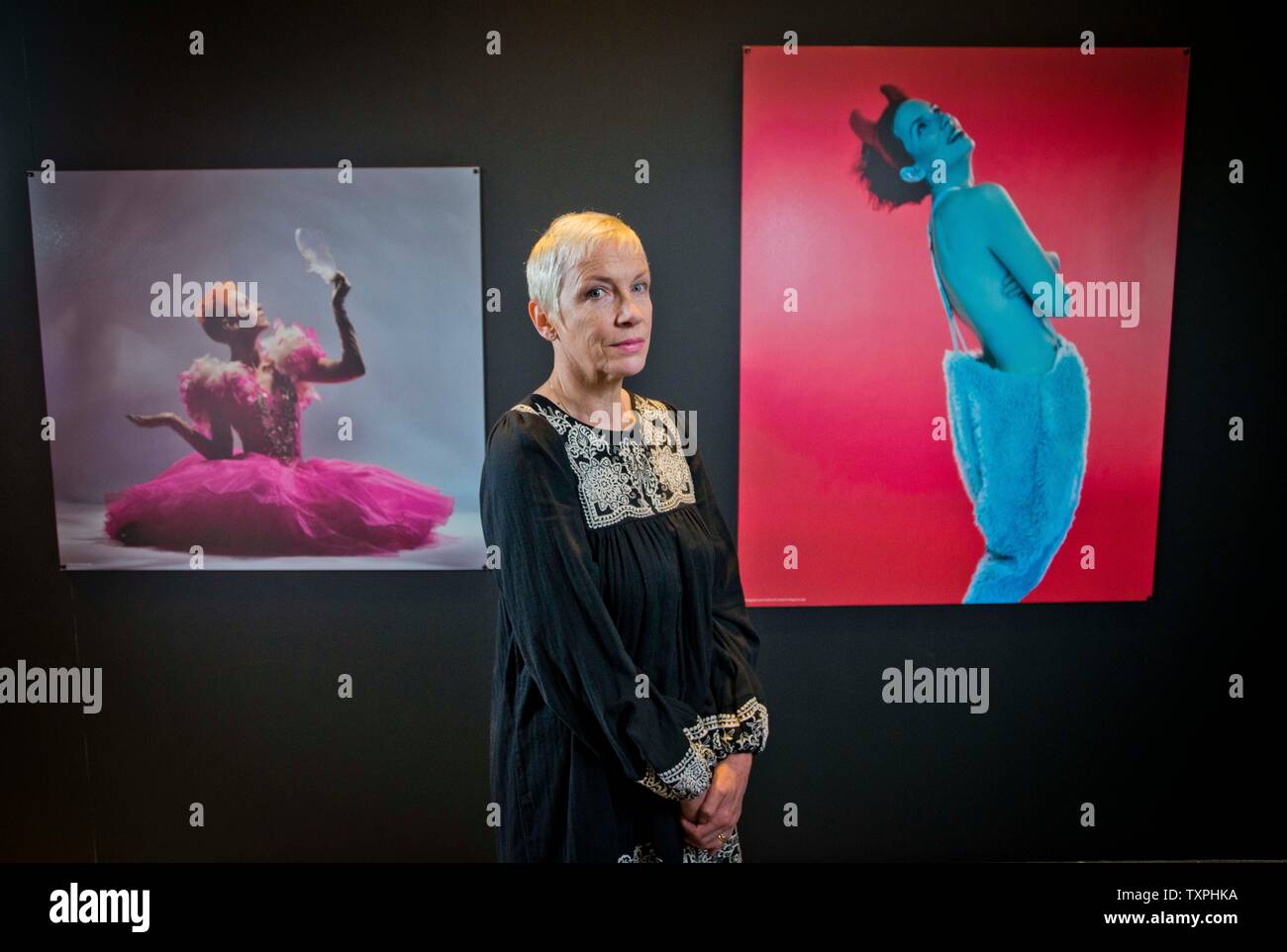Annie Lennox opens exhibition the 'House of Annie Lennox' Scottish ...
