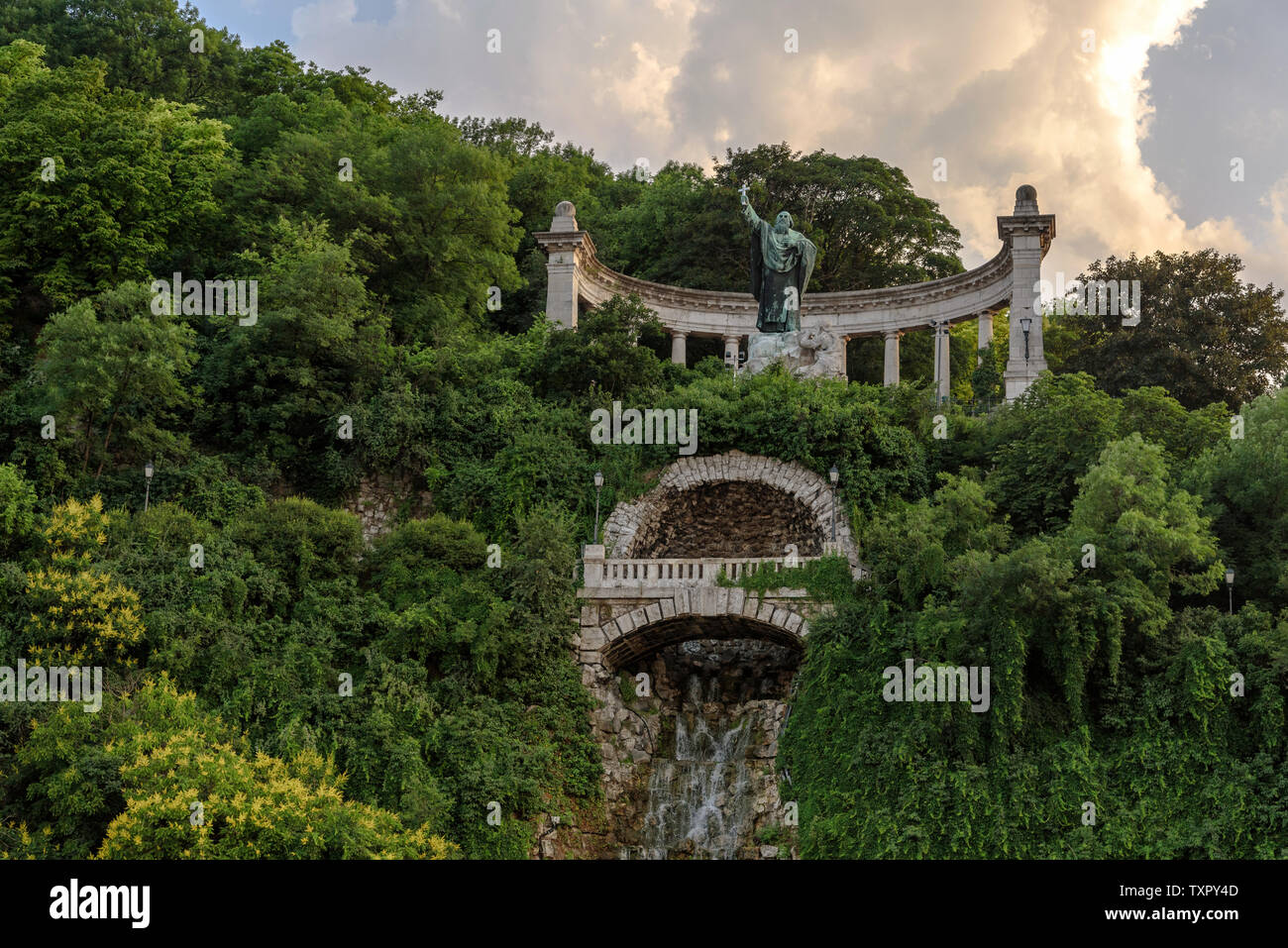 The memorial to Saint Gellert / Gerard Sagredo on Gellert Hill in