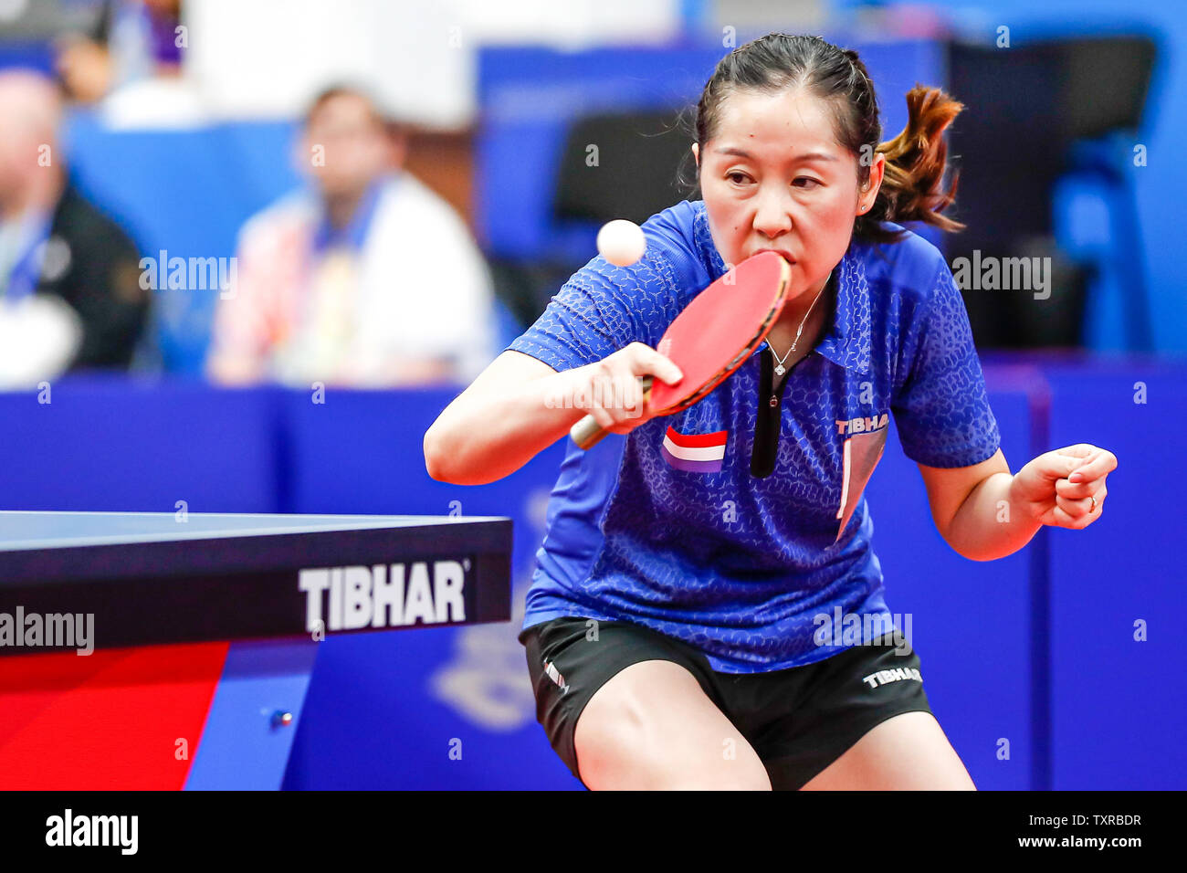 25 june 2019 Minsk, Belarus European Games 2019 Table Tennis Jie Lie