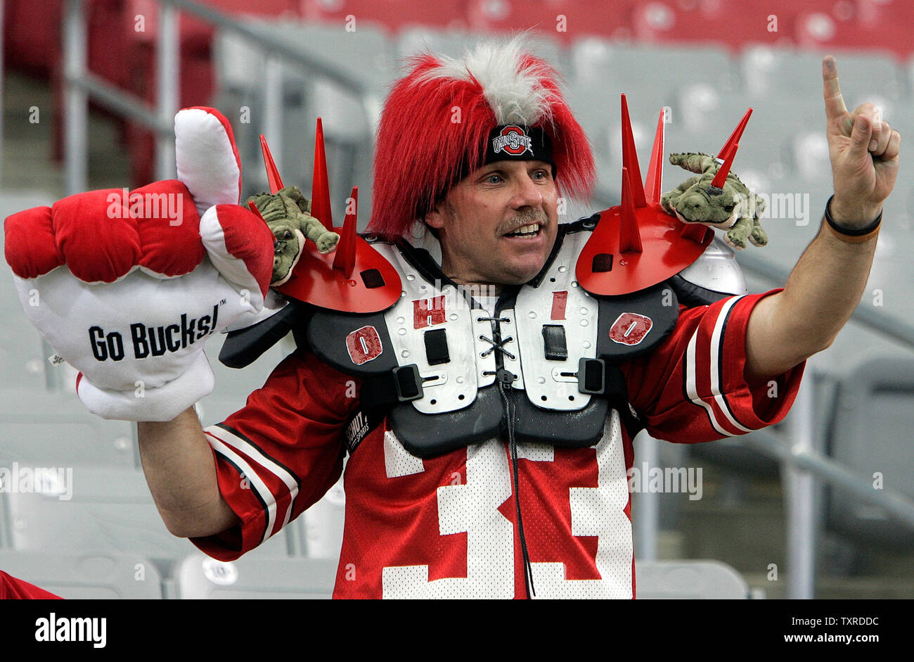 Buckeyes fan hi res stock photography and images Alamy