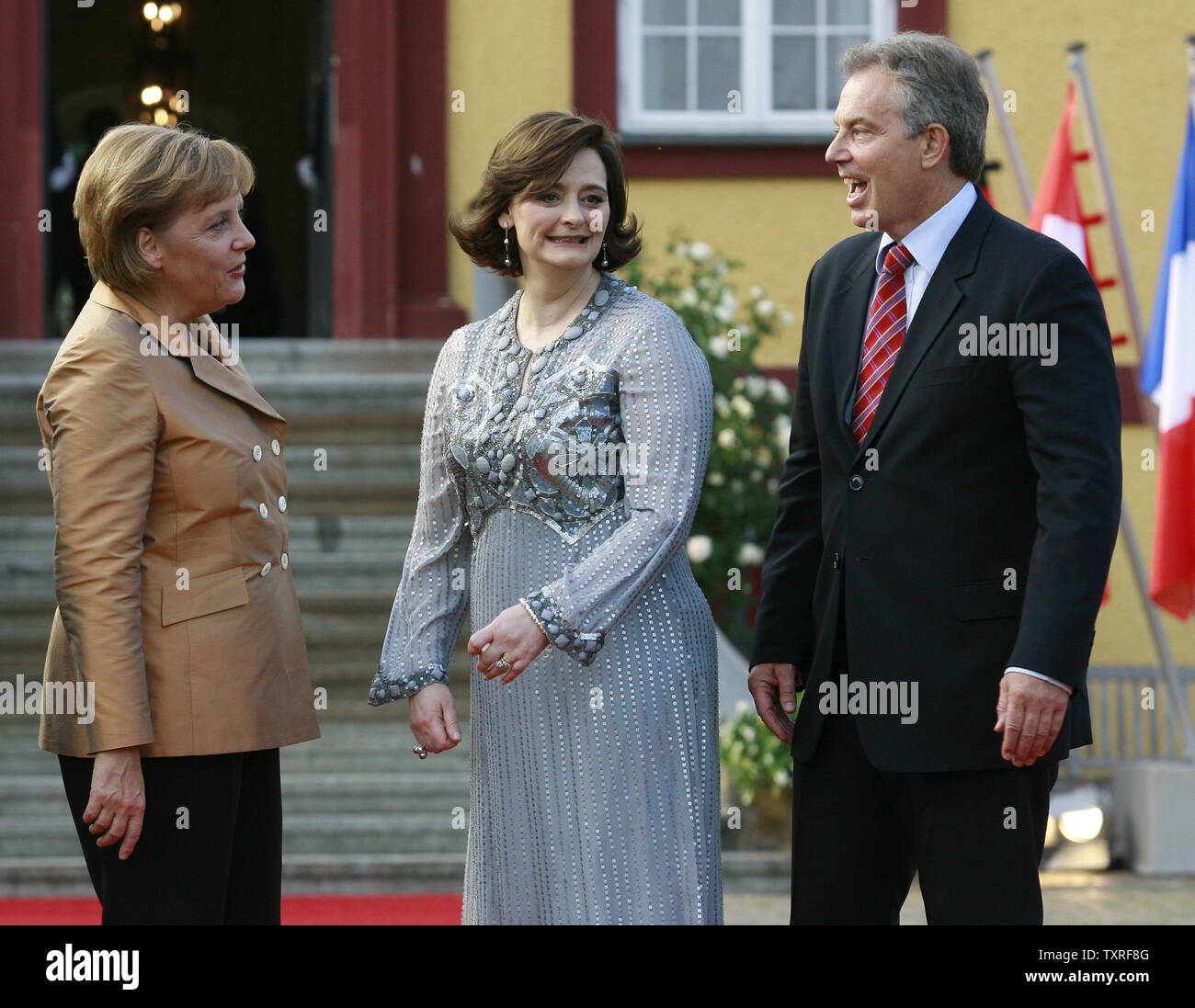 Cherie blair l hi-res stock photography and images - Alamy