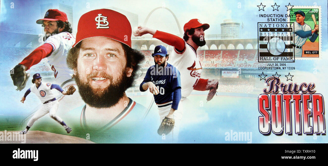 The U.S. Postal Service has released the new National Baseball Hall of Fame inductee Bruce