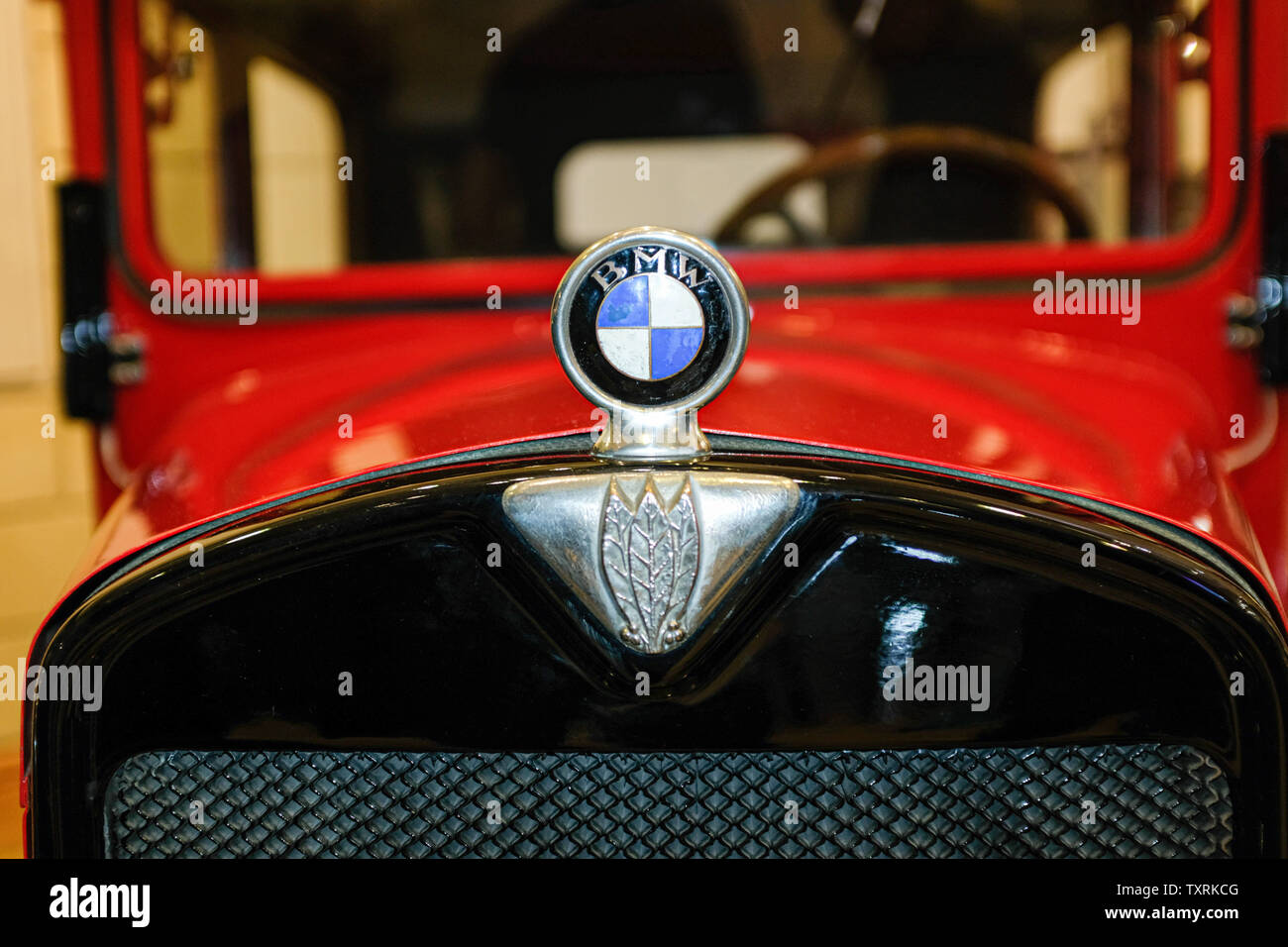 1931 BMW Dixi. Four cylinder 15hp car built by BMW based on British-made Austin 7 parts. British Motor Museum, Gaydon, UK. Stock Photo