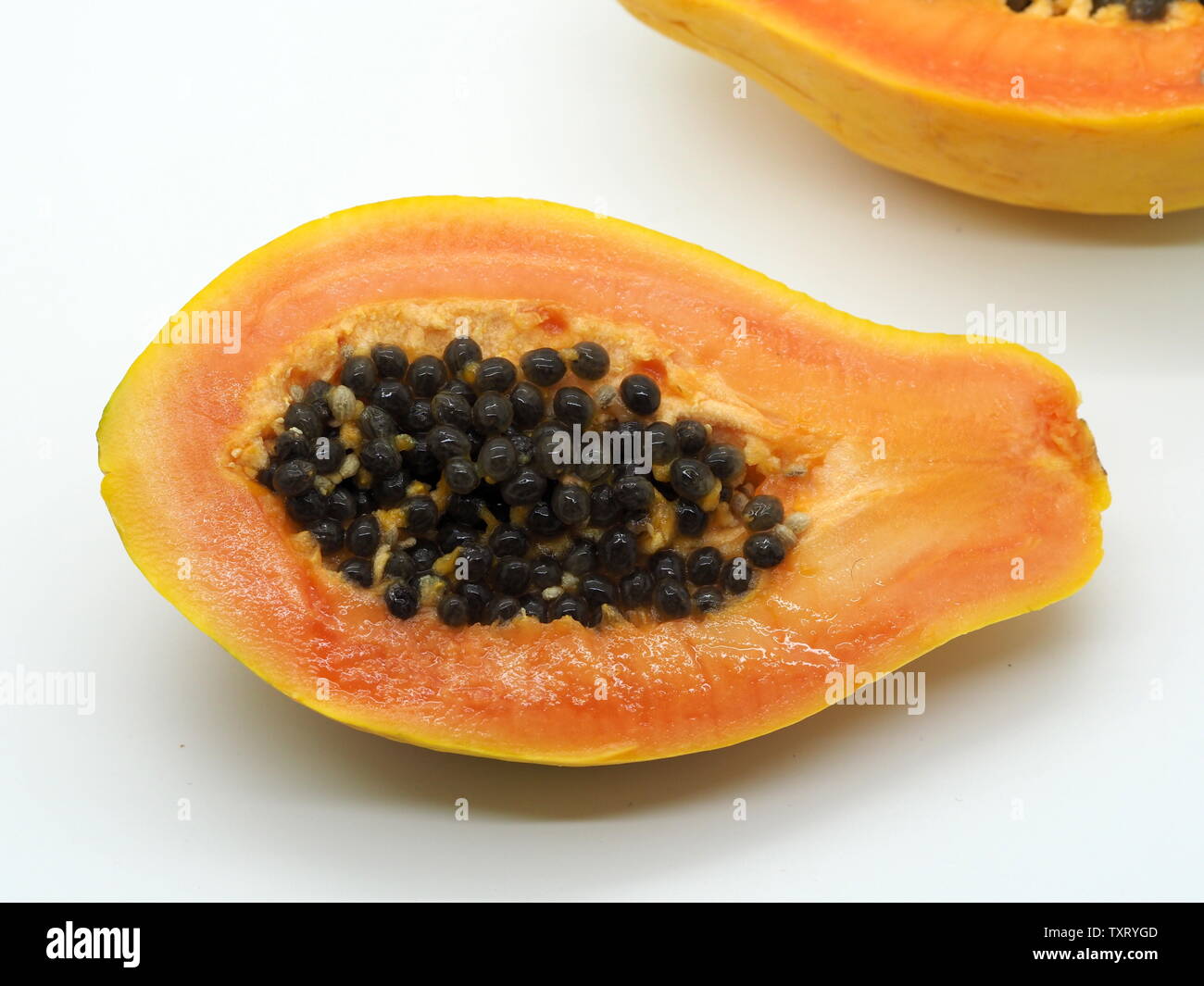Download Yellow Inside Papaya High Resolution Stock Photography And Images Alamy PSD Mockup Templates