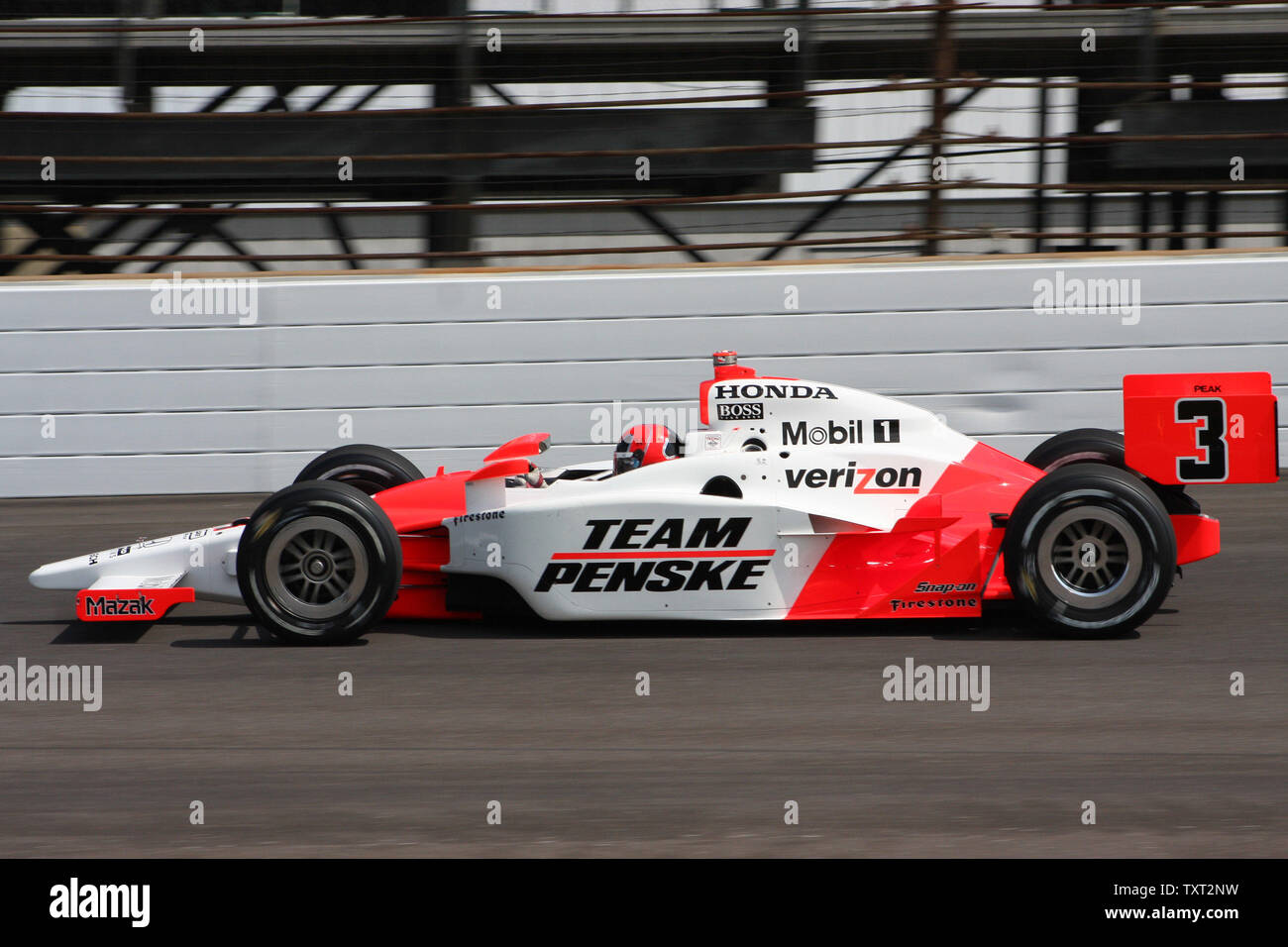 Two Time Indy 500 Winner And Pole Sitter Had The Fastest Time During Carb Day Final Practice On May 22 2009 At The Indianapolis Motor Speedway In Indianapolis Indiana Upi Photo Bill Coons