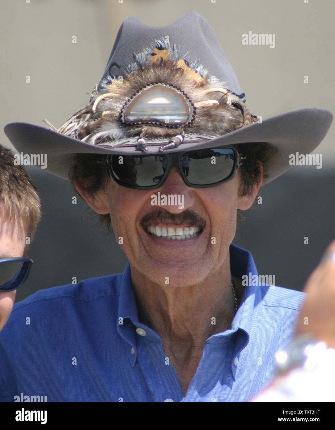 Racing Great Richard Petty Is All Smiles As He Visits The Famous