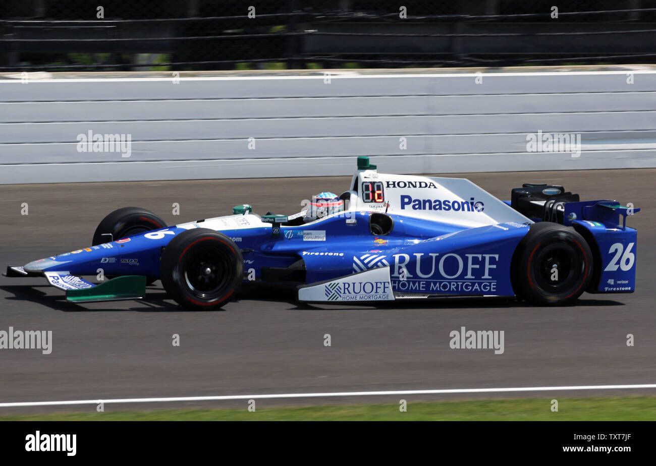 INDIANAPOLIS, IN - MAY 26: Takuma Sato (#11 Chip Ganassi
