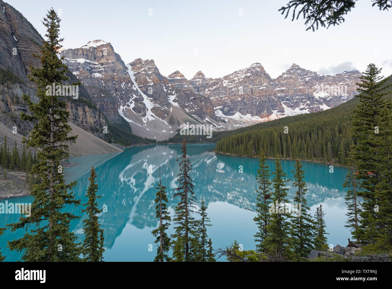 Moraine Lake, Banff National Park, Canada Stock Photo - Alamy
