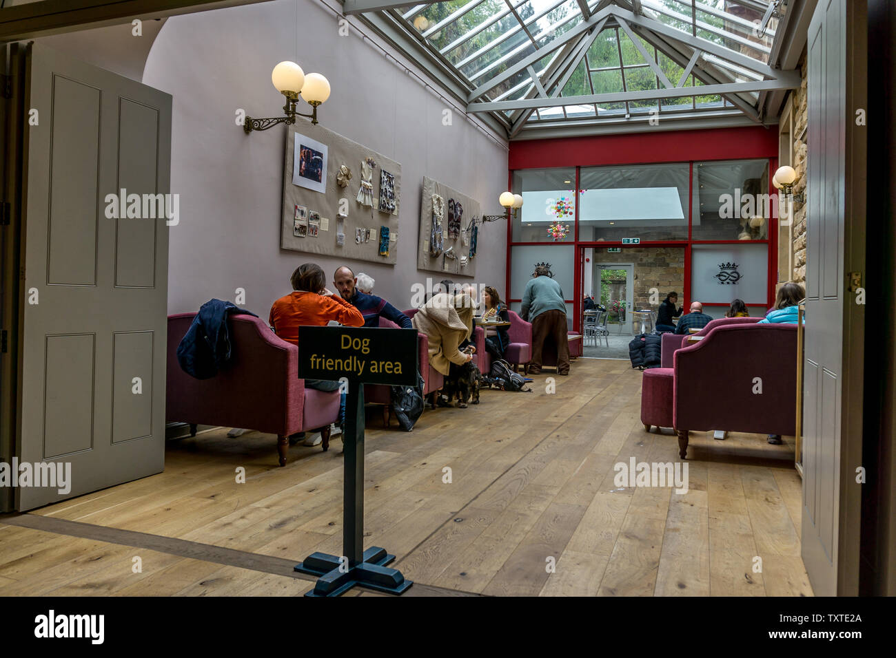 Indoor Dog Friendly Dining At Chatsworth House Bakewell
